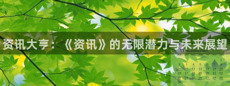 长征娱乐集团：资讯大亨：《资讯》的无限潜力与未来展望