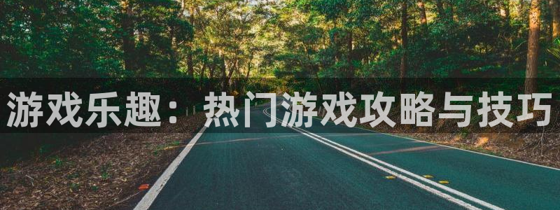 手机版长征娱乐客户端下载：游戏乐趣：热门游戏攻略与技巧